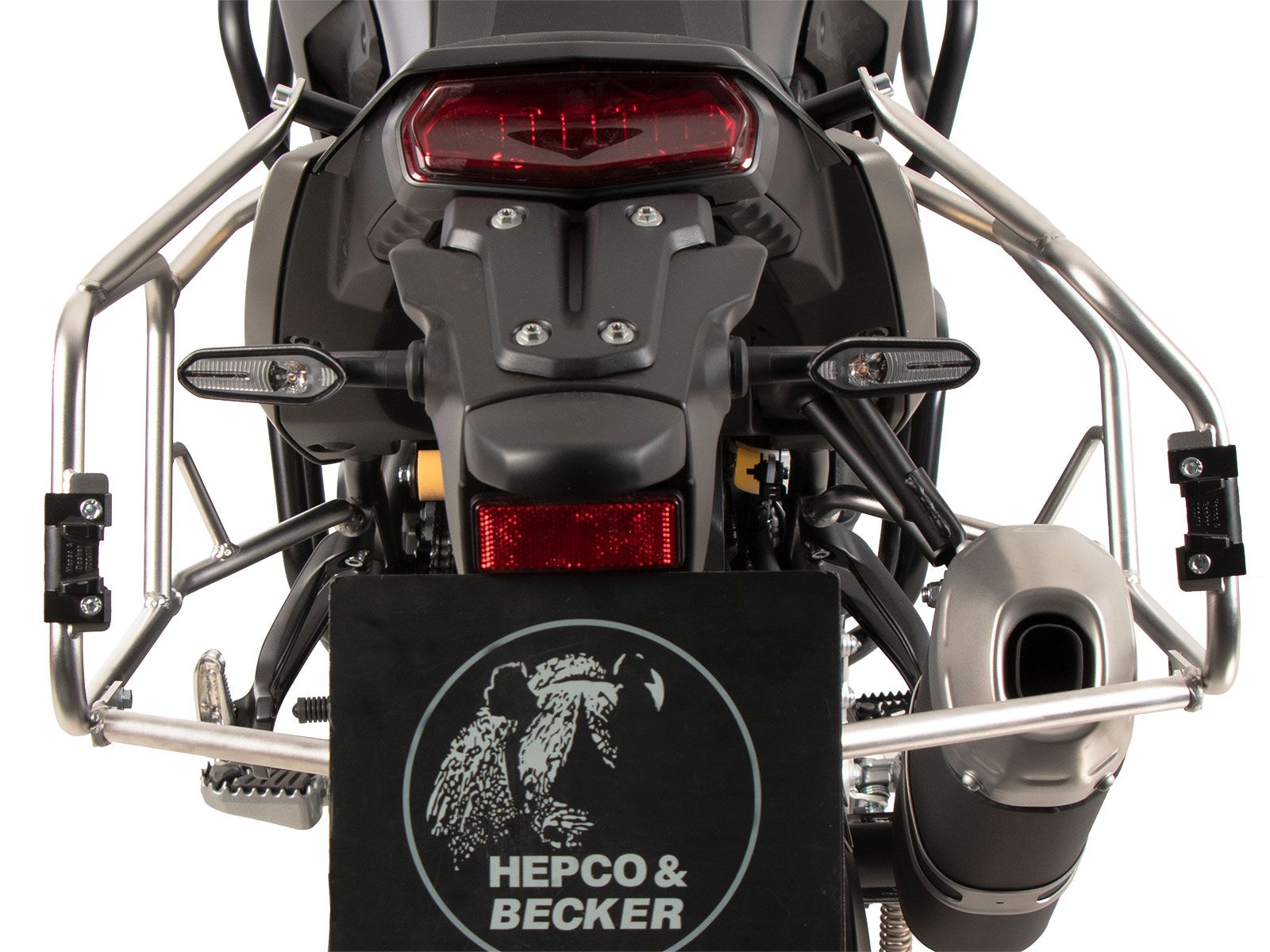 Seitenkofferträger Cutout Edelstahl für Xplorer Cutout Koffer für Yamaha Ténéré 700 (25-)