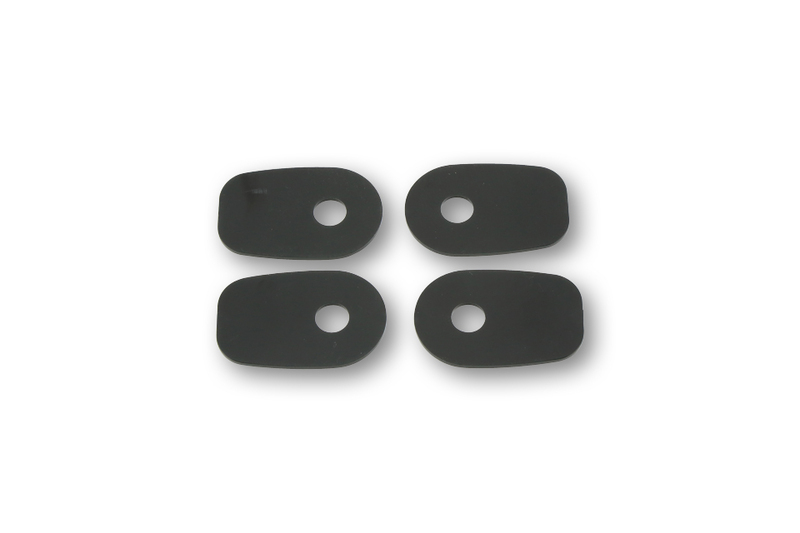 HIGHSIDER smart Montageplatten Indy Spacer Schwarz Für diverse Kawasaki
