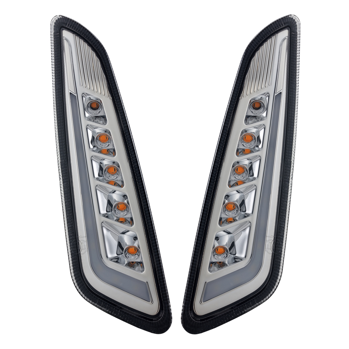 Blinker Kit vorne links / rechts LED getönt für Vespa Primavera /​ Sprint 125-150ccm SIP Style