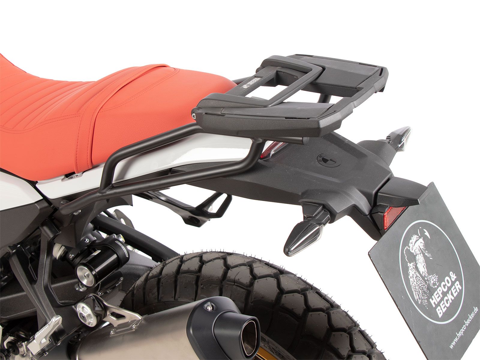 Easyrack Topcase-Träger schwarz für BMW R 12 G/S (25-) Hepco & Becker