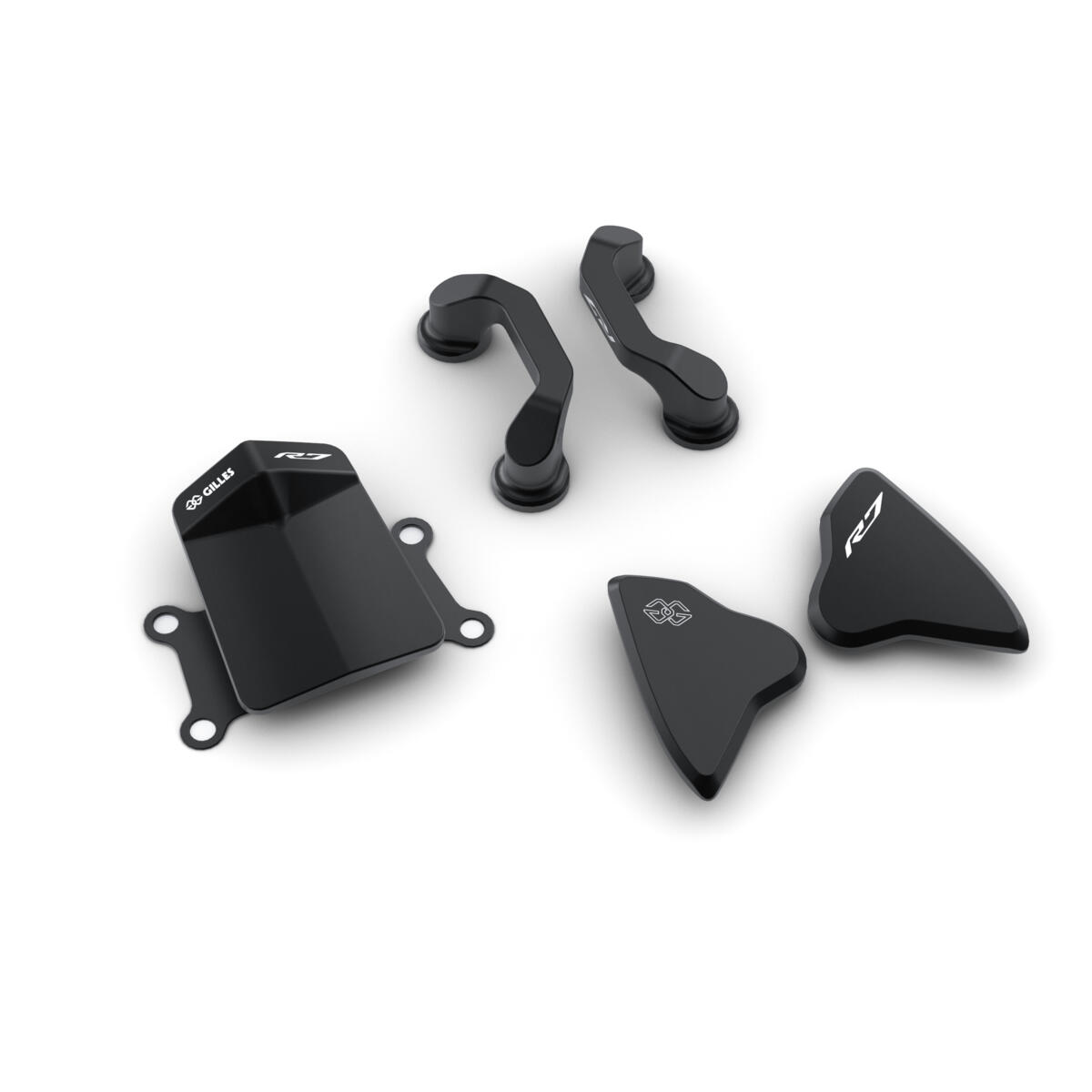Racing-Verkleidungssatz schwarz für Yamaha YZF-R7 2021-