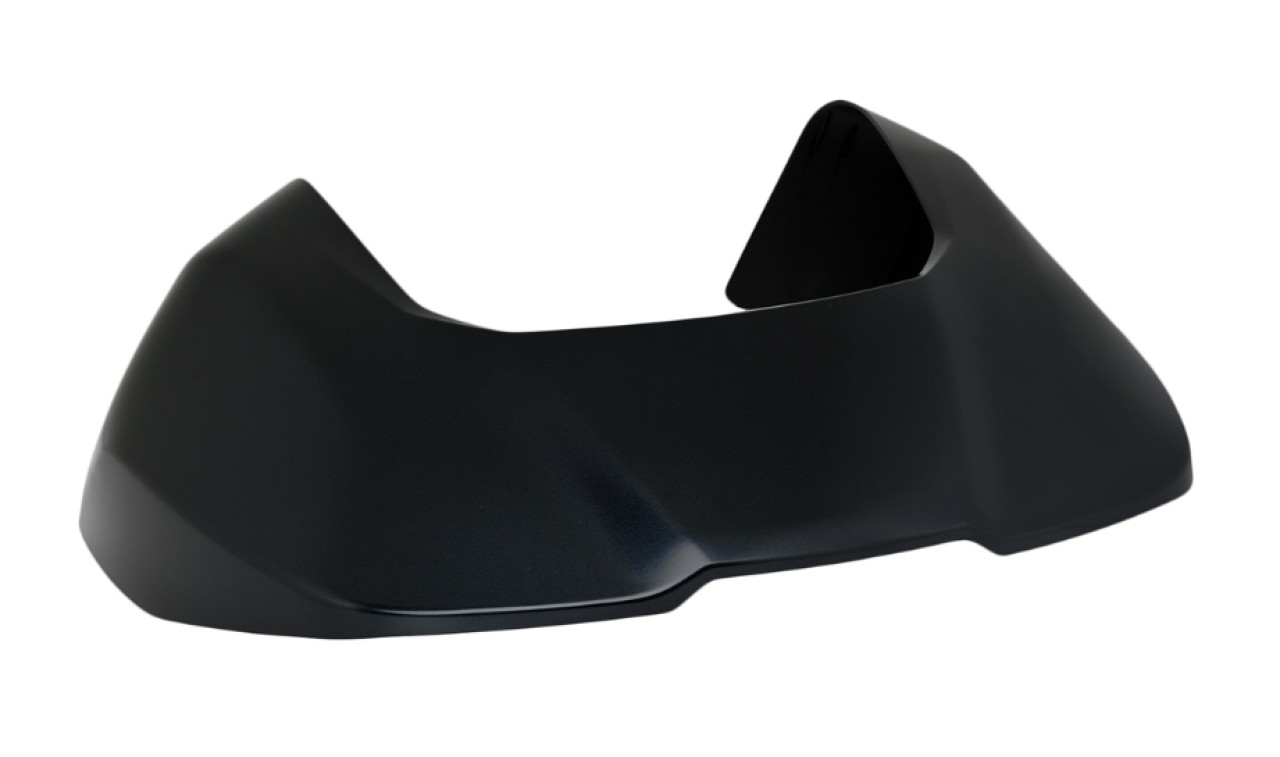 Abdeckung schwarz matt für Piaggio Top Case 52L