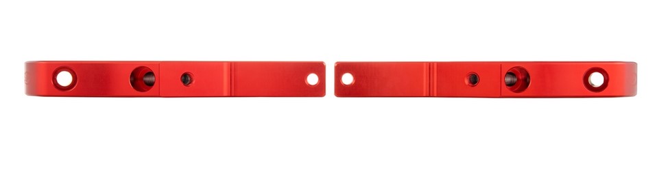 Fußrastenadapter Sozius für Vespa GTS/​GTS Super/​GTV/​GT 60/​GT/​GT L 125-300ccm, rot