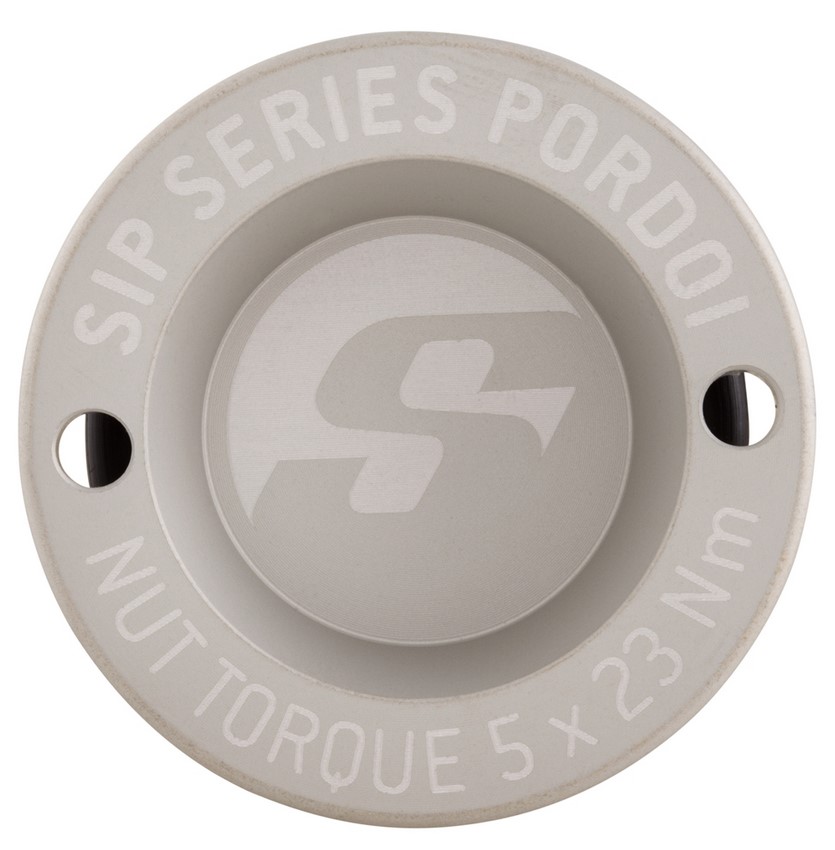 Staubschutzkappe 12" Felge vorne für Vespa GTS/​GTS Super/​GTV/​GT 125-300ccm, silber matt