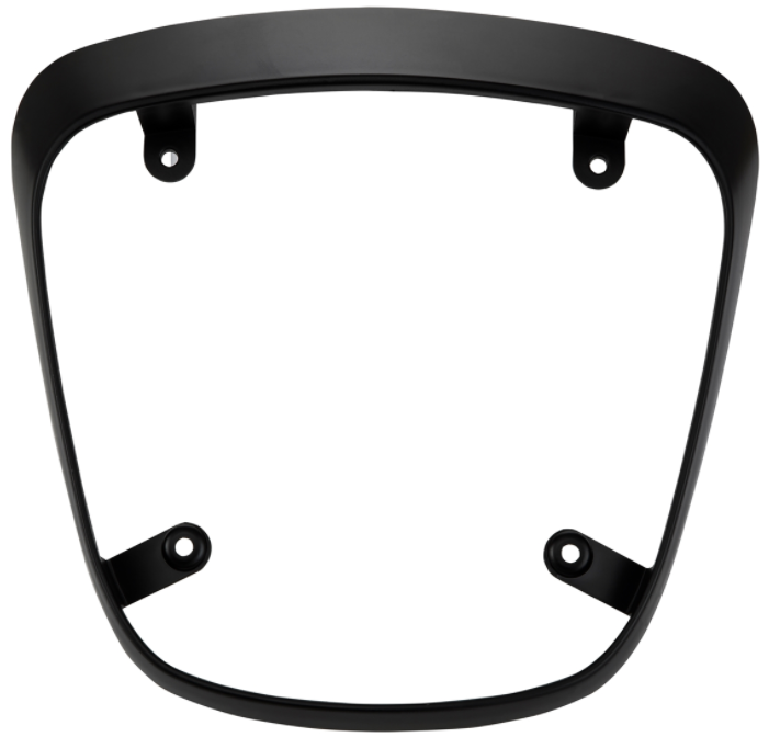 Rahmen Rücklicht für Vespa Primavera/​Sprint 50-150ccm ('18-), schwarz matt