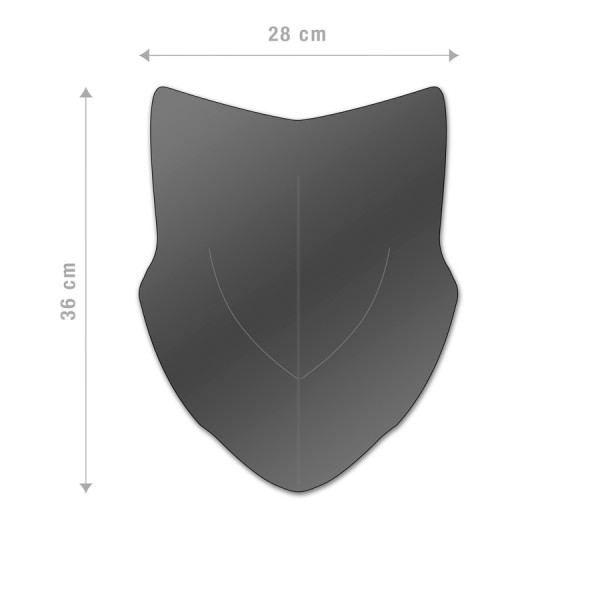 Windschild Aerosport für Yamaha Tracer 700 (20-) Barracuda
