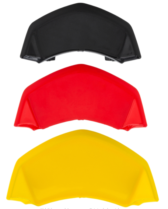Kaskadeneinsatz "Germany" schwarz/rot/gelb für Vespa Primavera/​Sprint 50-150ccm ('18-)