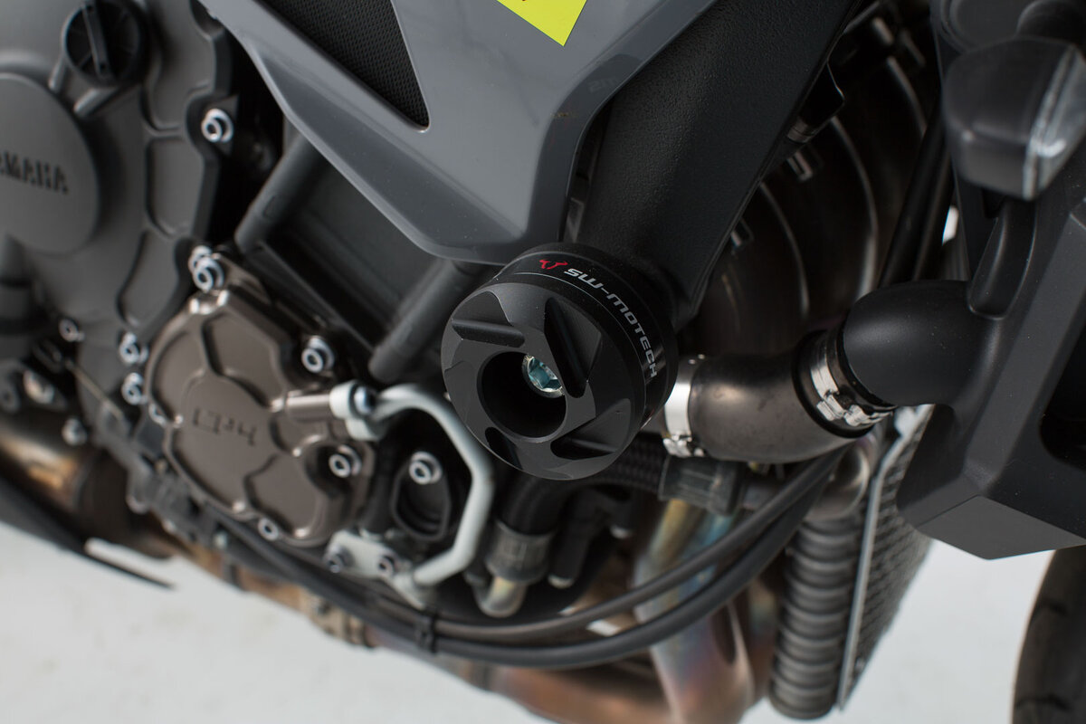 SW-Motech Sturzpad-Kit schwarz für Yamaha MT-10 / SP