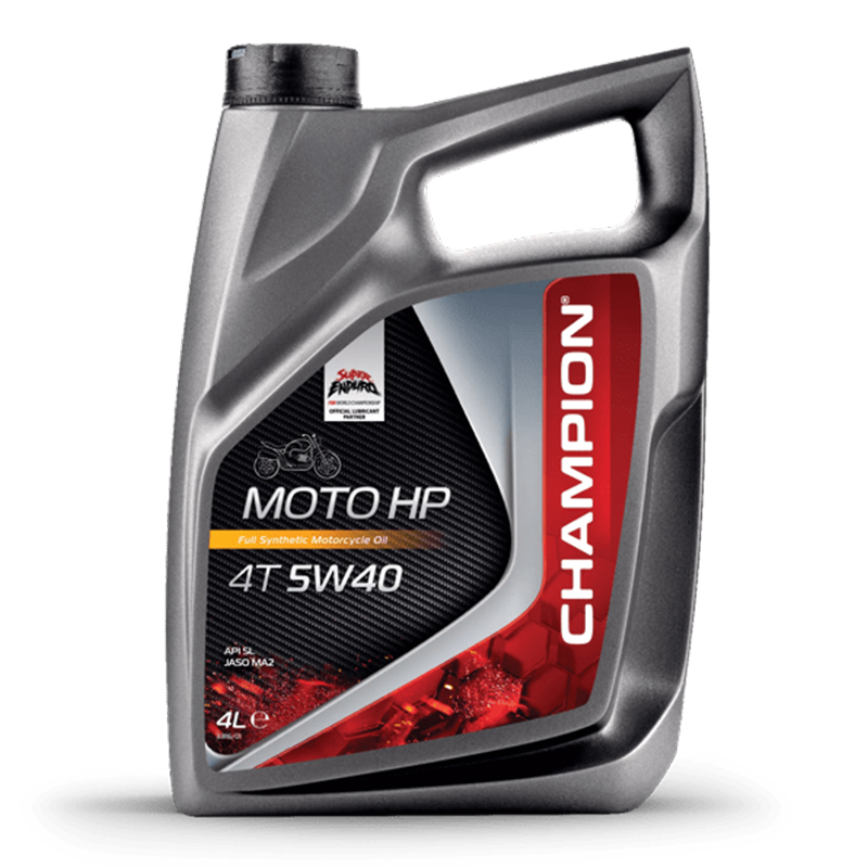 CHAMPION®  Moto HP 4T 5W-40 Motoröl - 4 Liter