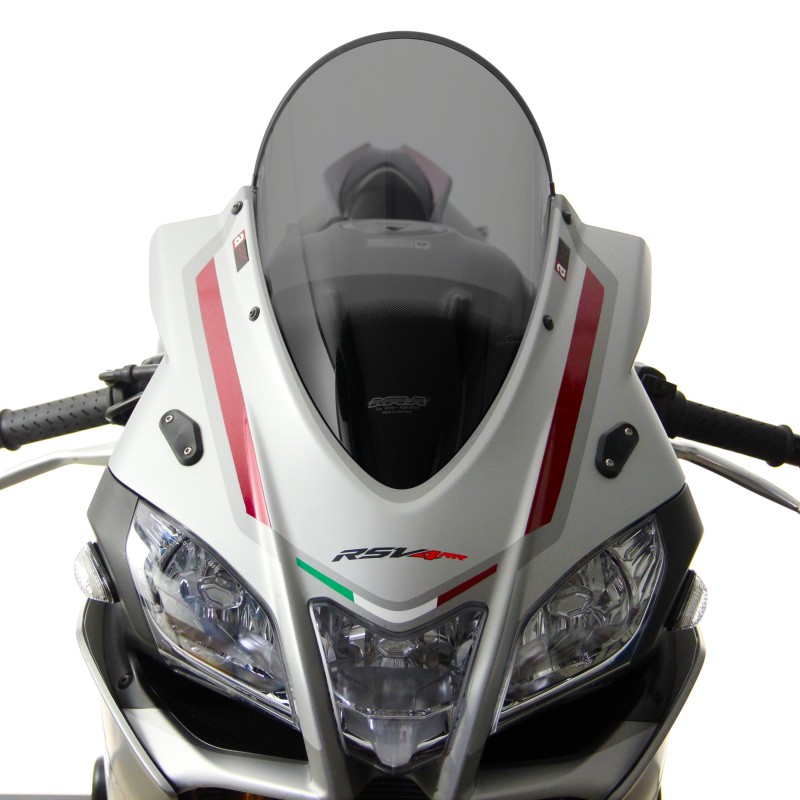 Racingscheibe  MRA "R" rauchgrau APRILIA RSV 4 RR/RF 2015-