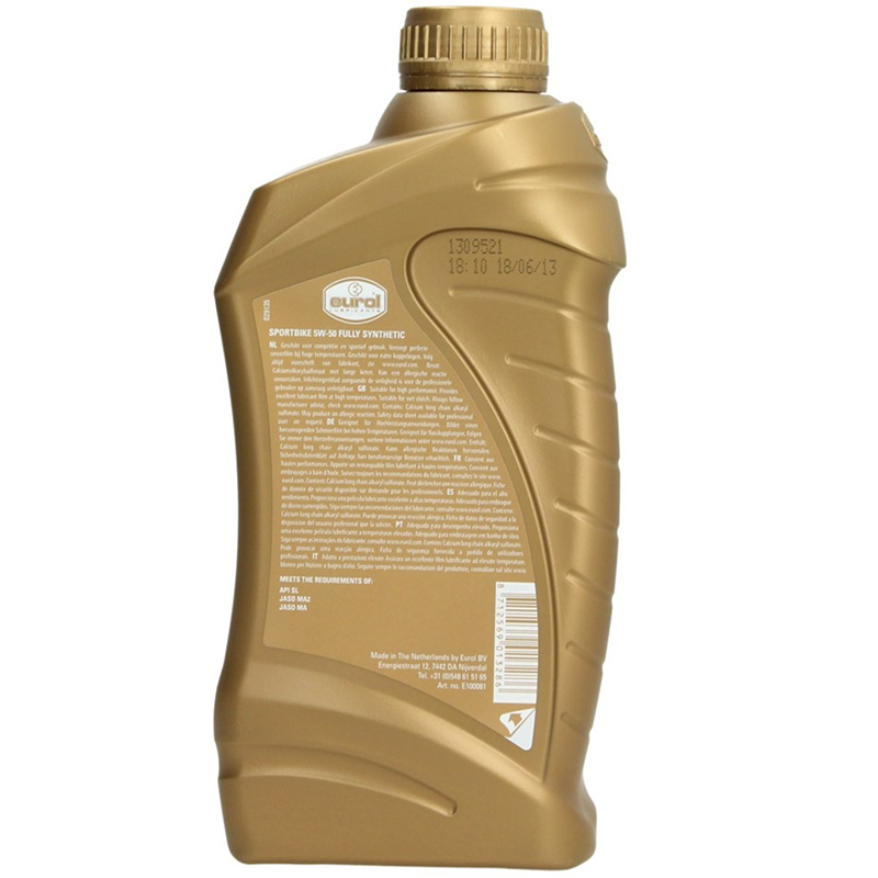 Eurol Motoröl 4-Takt, 1 l, SAE 5W-50, Eurol Sportbike, vollsynthetisch