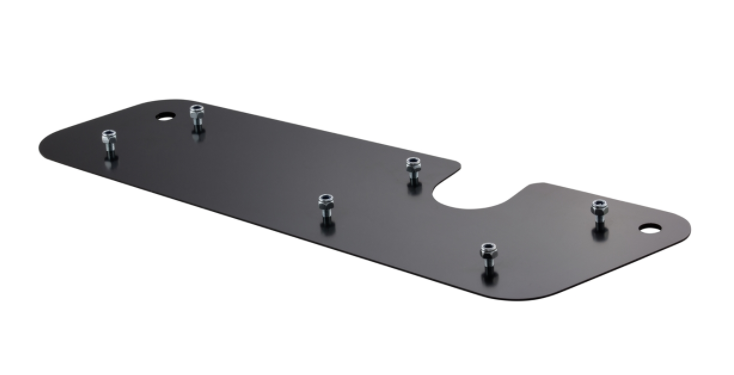 Auspuffblende Schwingarm für Vespa GTS/​GTS Super/​GTV/​GT 60/​GT/​GT L, Edelstahl schwarz