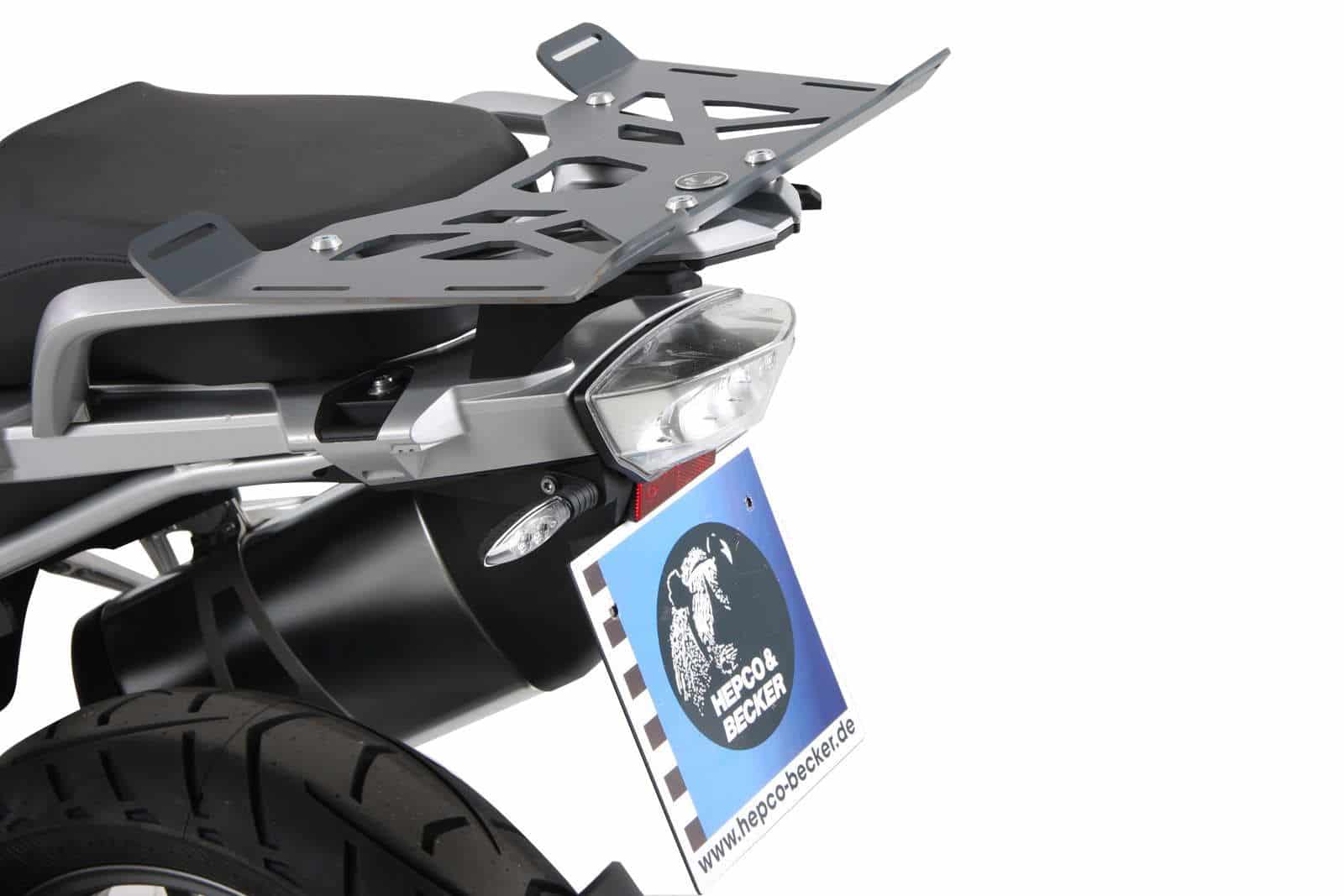 Gepäckbrückenverbreiterung anthrazit für BMW R 1200 GS LC (13-18) Hepco & Becker