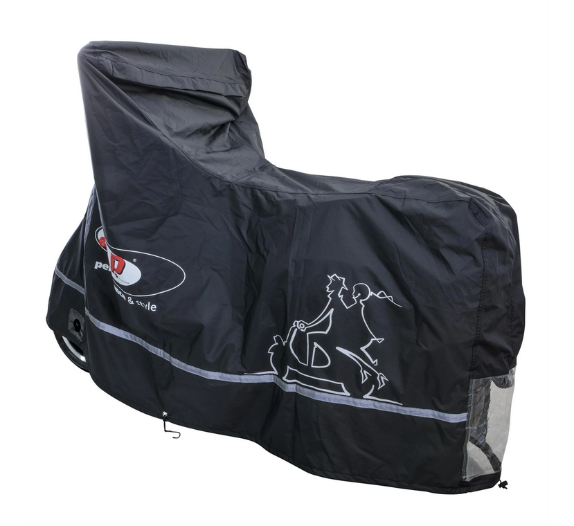 Faltgarage Outdoor PREMIUM 2.0 für Vespa GTS/​GTV/GT, Größe XL, schwarz