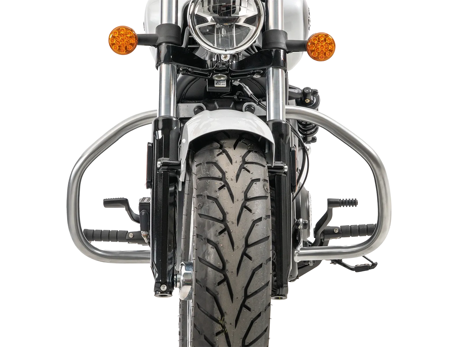 Motorschutzbügel chrom für Indian Scout Sixty Classic (25-) (mit vorverlegter Fußrastenanlage)