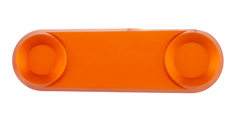 Schwingenabdeckung für Vespa, orange matt