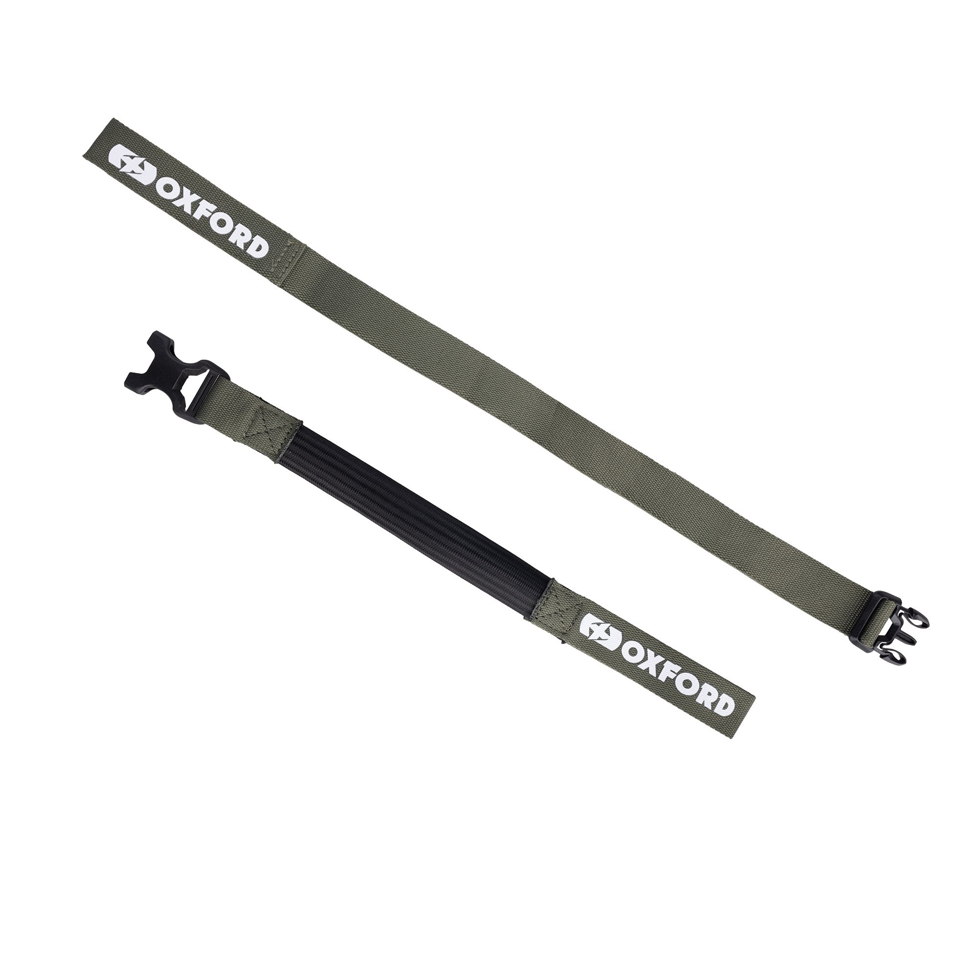 Atlas B-Clip, Spanngurtset 26mm x 1,2m, grün