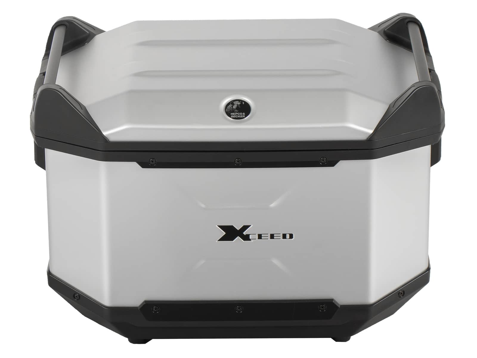 Xceed Aluminium Topcase 45 Liter silber Hepco & Becker