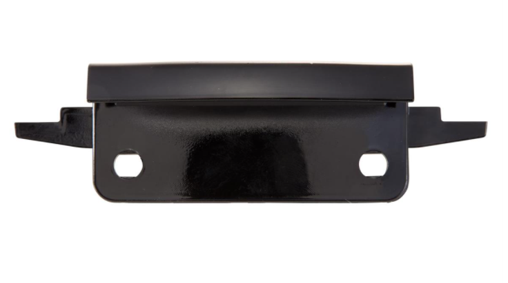 Verbindungsstück Monoschlitzrohr Beinschild schwarz glänzend für Vespa Primavera/​Sprint 50-150ccm