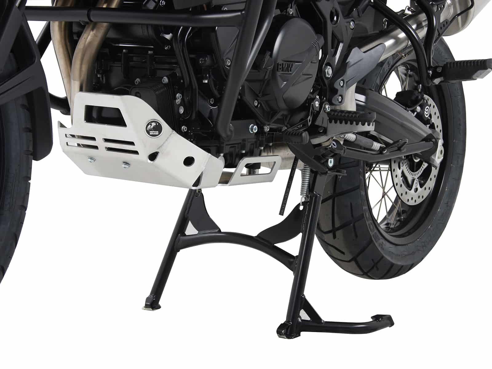 Motorschutzplatte silber für BMW F 800 GS Adventure Hepco & Becker