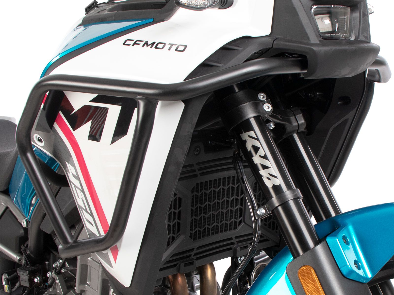 Tankschutzbügel schwarz für CFMoto 450 MT (24-) Hepco & Becker
