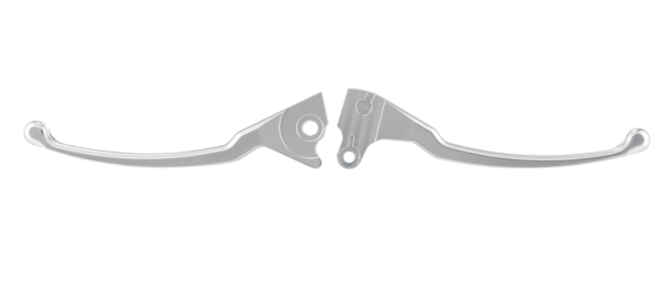 Sporthebel Set Bremse links/rechts für Vespa LX/​LXV/​S/​Primavera/​Sprint 50-150ccm, silber