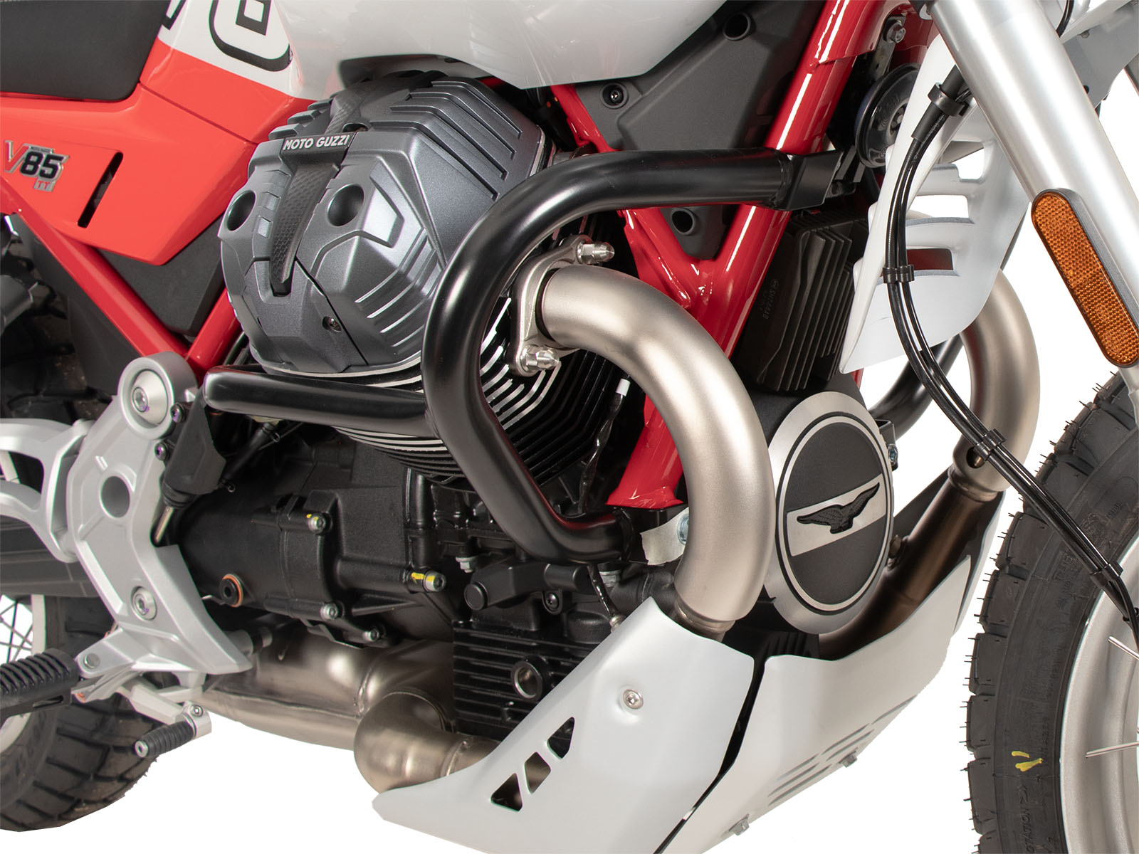 Motorschutzbügel schwarz für Moto Guzzi V85 TT (24-) Hepco & Becker