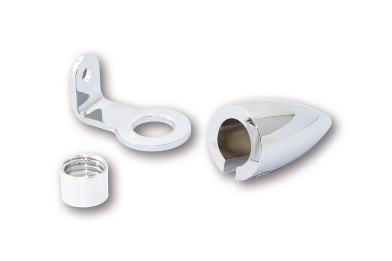 HIGHSIDER pro Gehäuse Chrom CNC, Aluminium, Mit Halter Für Mono Unit (1Stck)