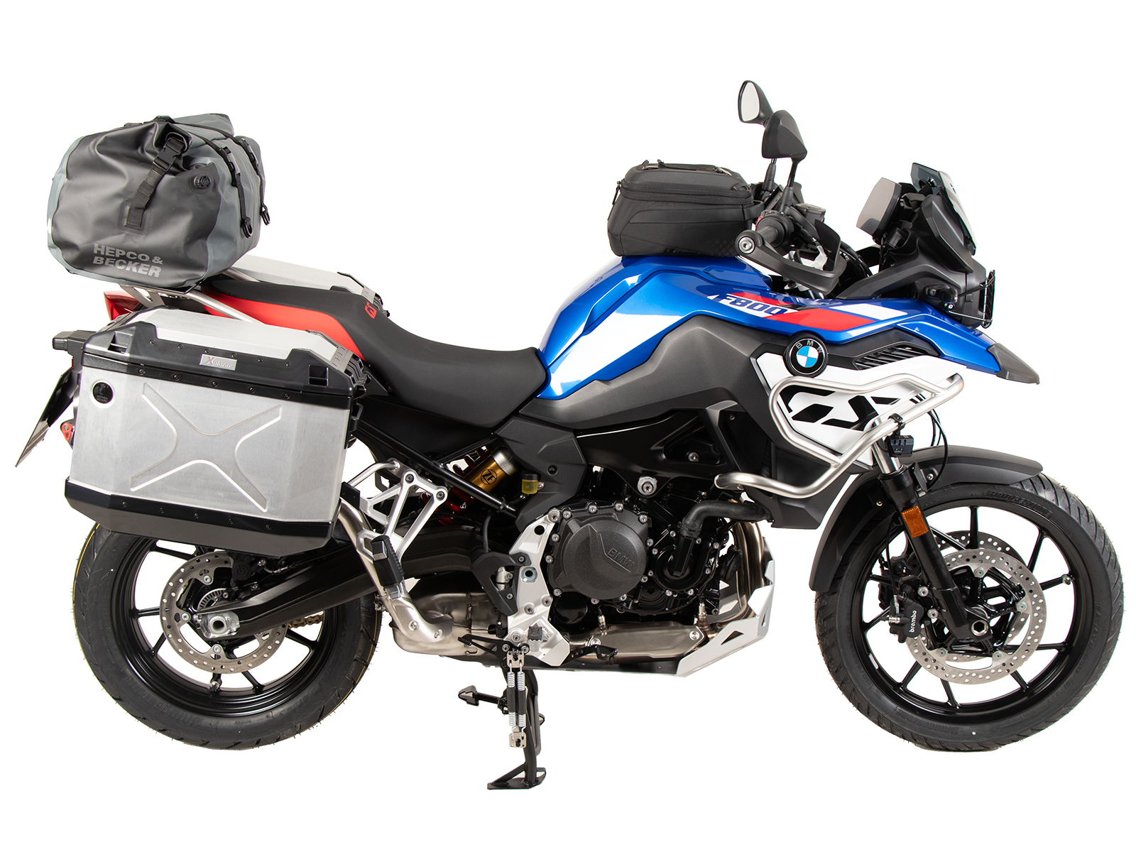 Gepäckbrückenverbreiterung für Kombination mit Original-Edelstahlbrücke für BMW F 800 GS (24-)
