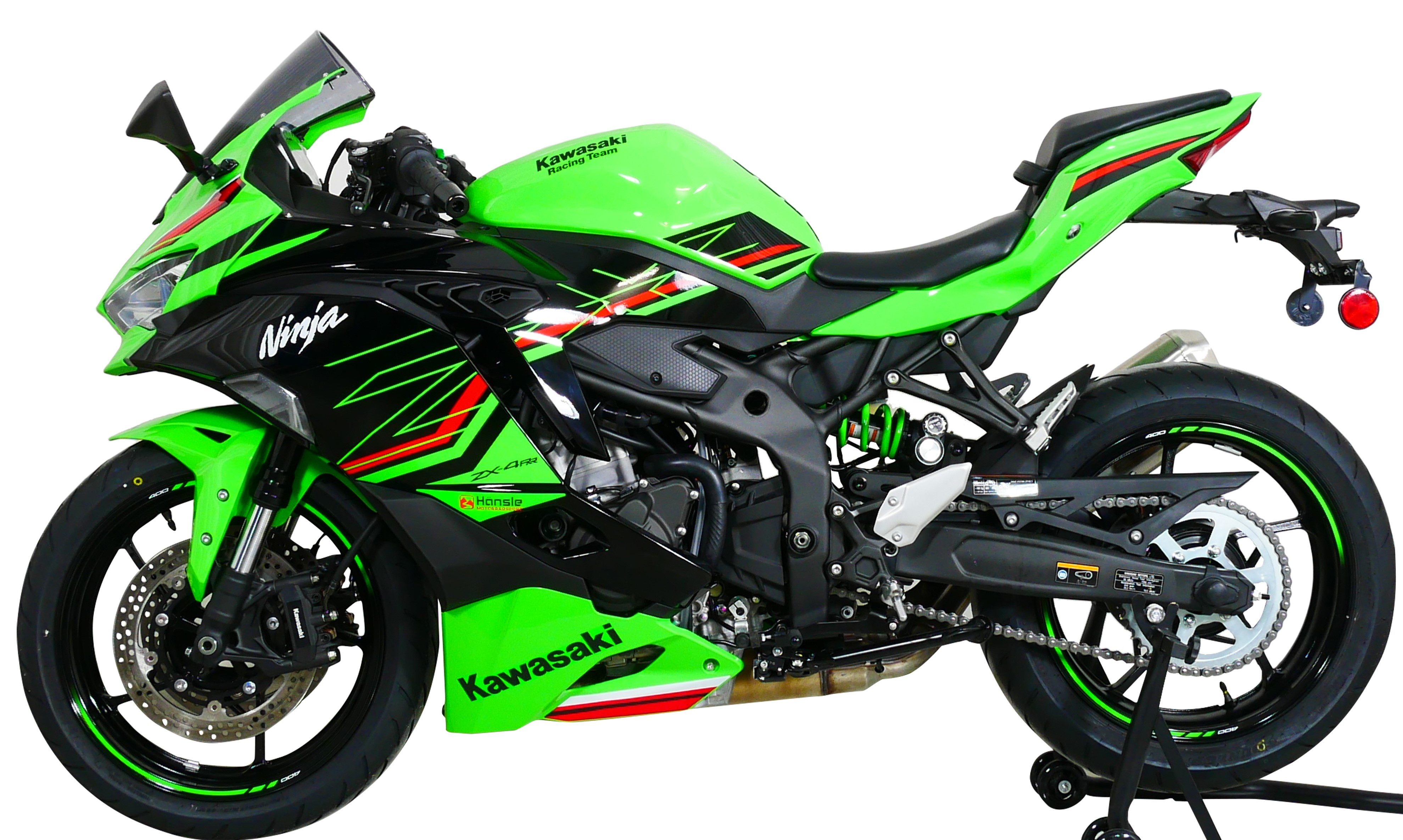 MRA Racingscheibe "R" rauchgrau für Kawasaki ZX-4 R / ZX- 4 RR (24-)