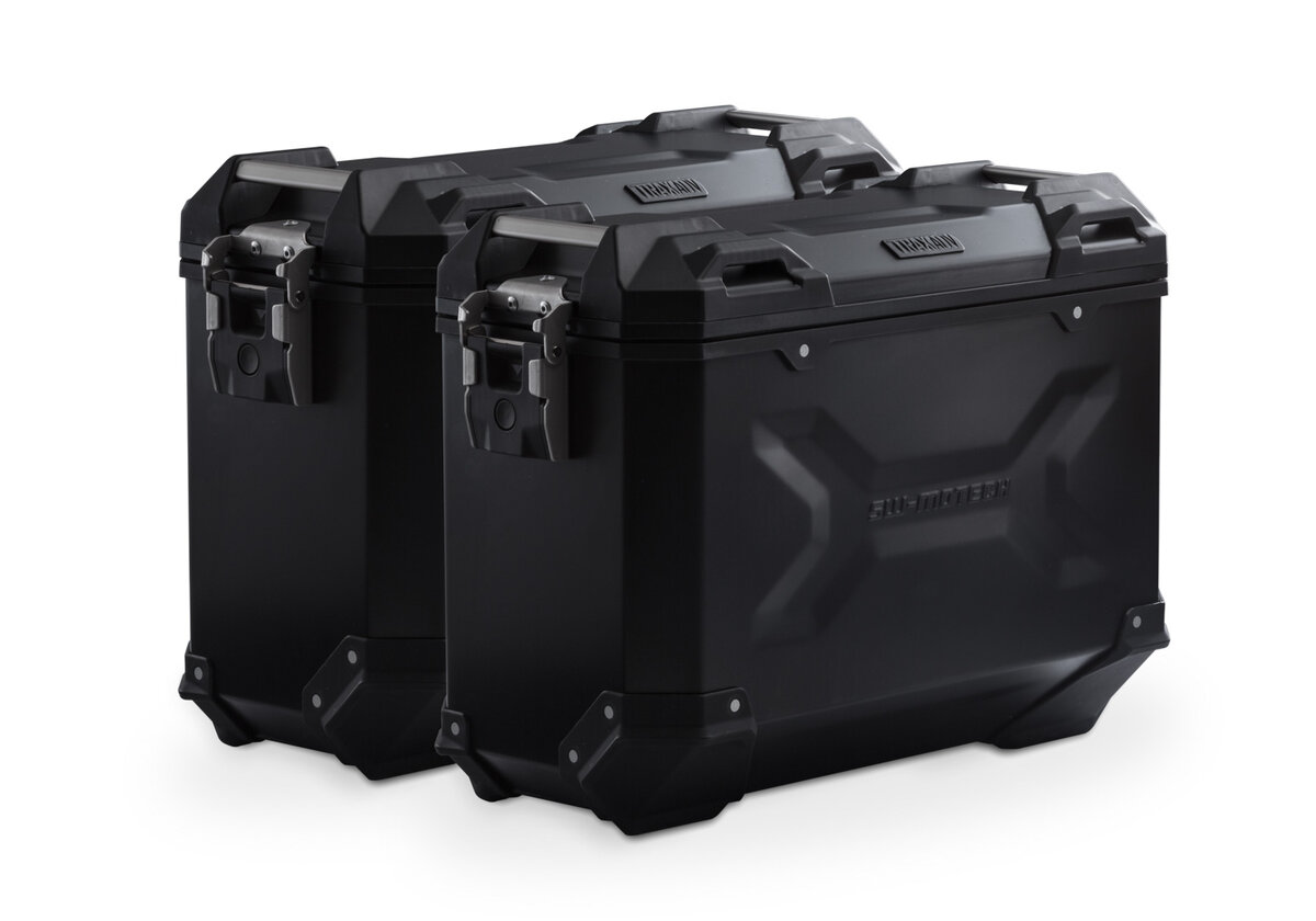 SW-Motech TRAX ADV Alukoffer-System schwarz für (37l) für Honda NC750X (21-), RH09