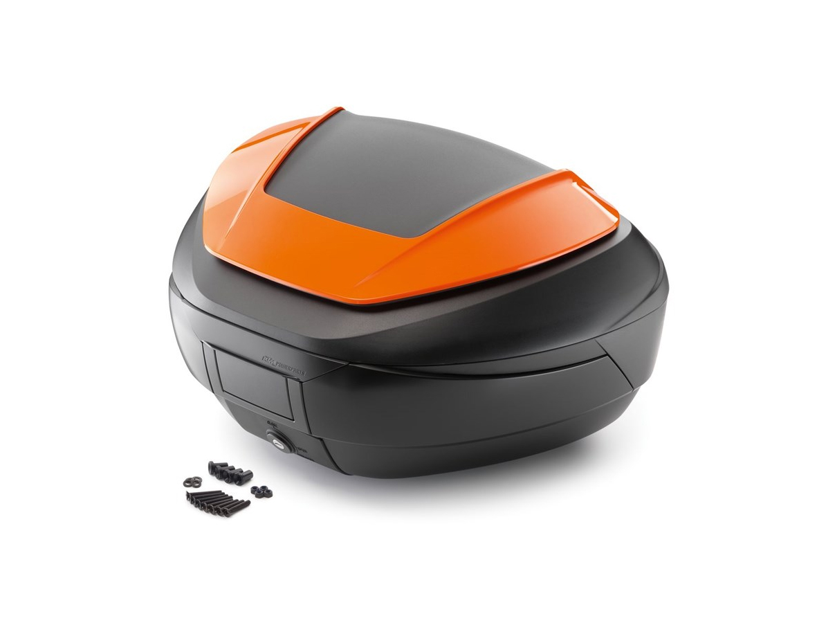 KTM Topcase (orange) für Duke 125, 390, 690, 790, 1090 1290 Adventure / Superduke