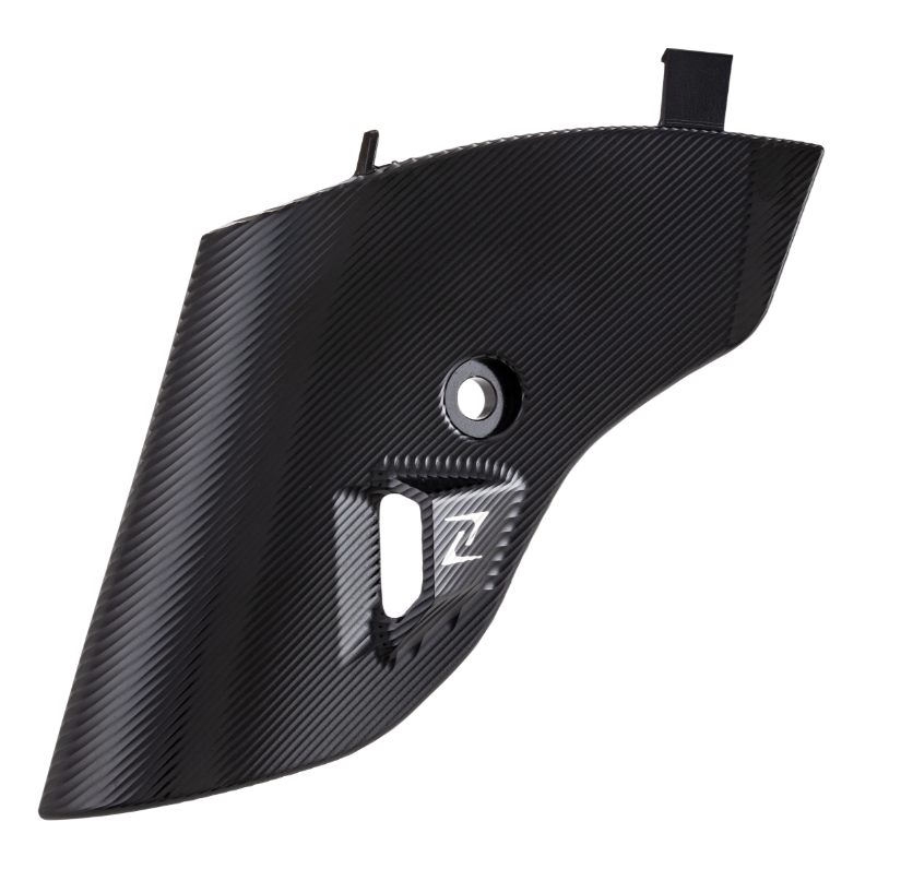 Gabelverkleidung ZELIONI für Vespa Primavera/​Sprint/Elettrica 50-150ccm, schwarz eloxiert