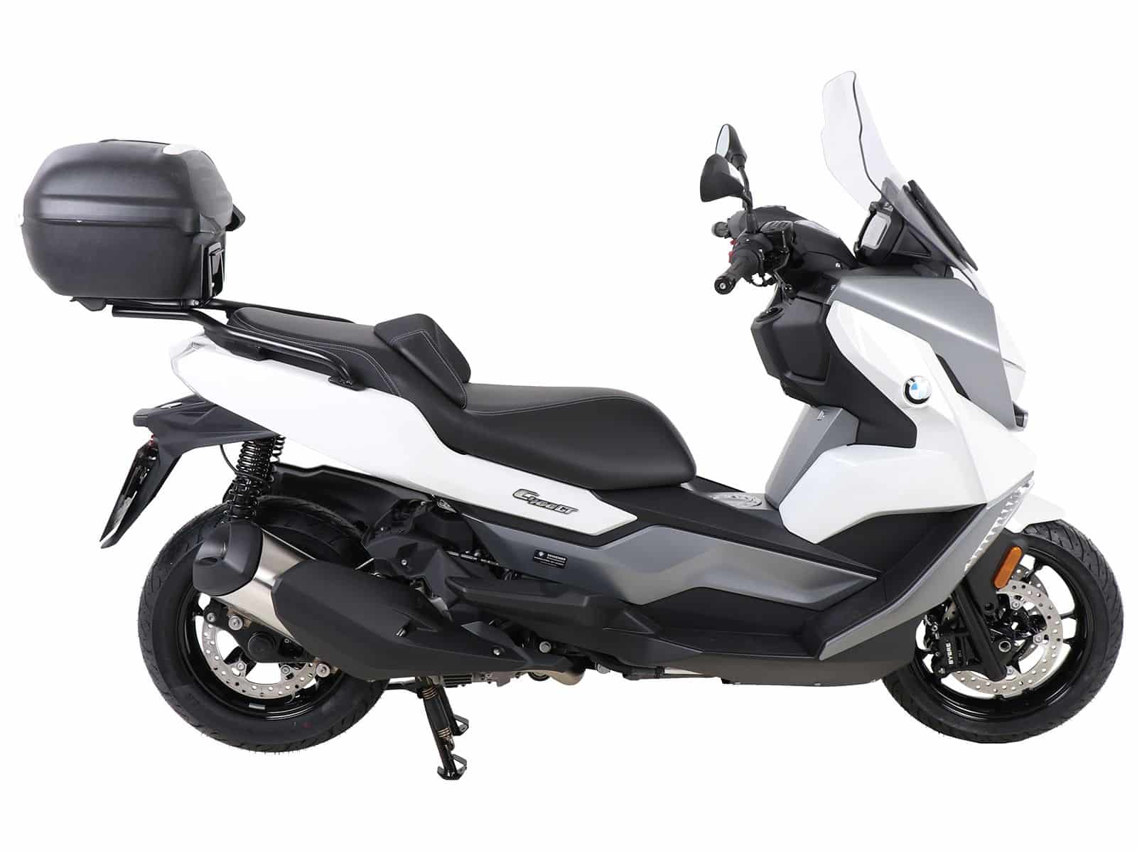 Alurack Topcaseträger schwarz für BMW C 400 GT (19-24) Hepco & Becker