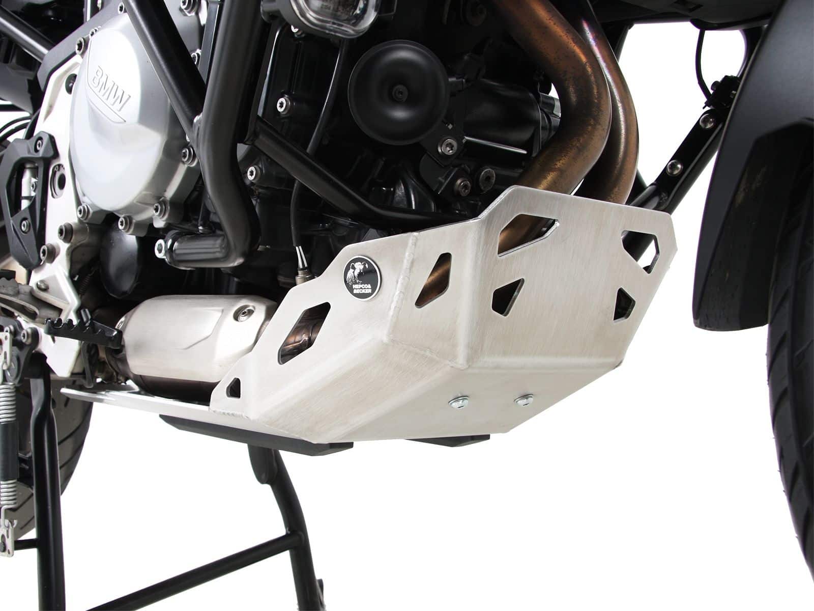 Motorschutzplatte silber für BMW F 750 GS Hepco & Becker