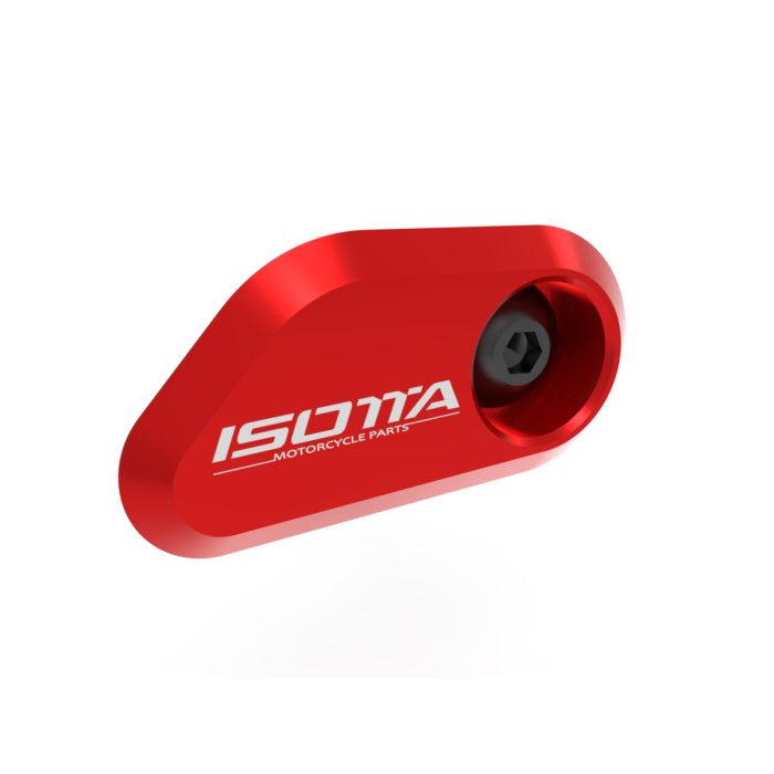 ABS-Sensorschutz rot für Moto Guzzi V100 Mandello S / Stelvio 1000