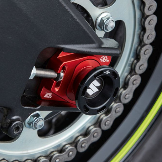 Hinterer Achsprotektor Set für Suzuki GSX-R 1000 (17-) Original