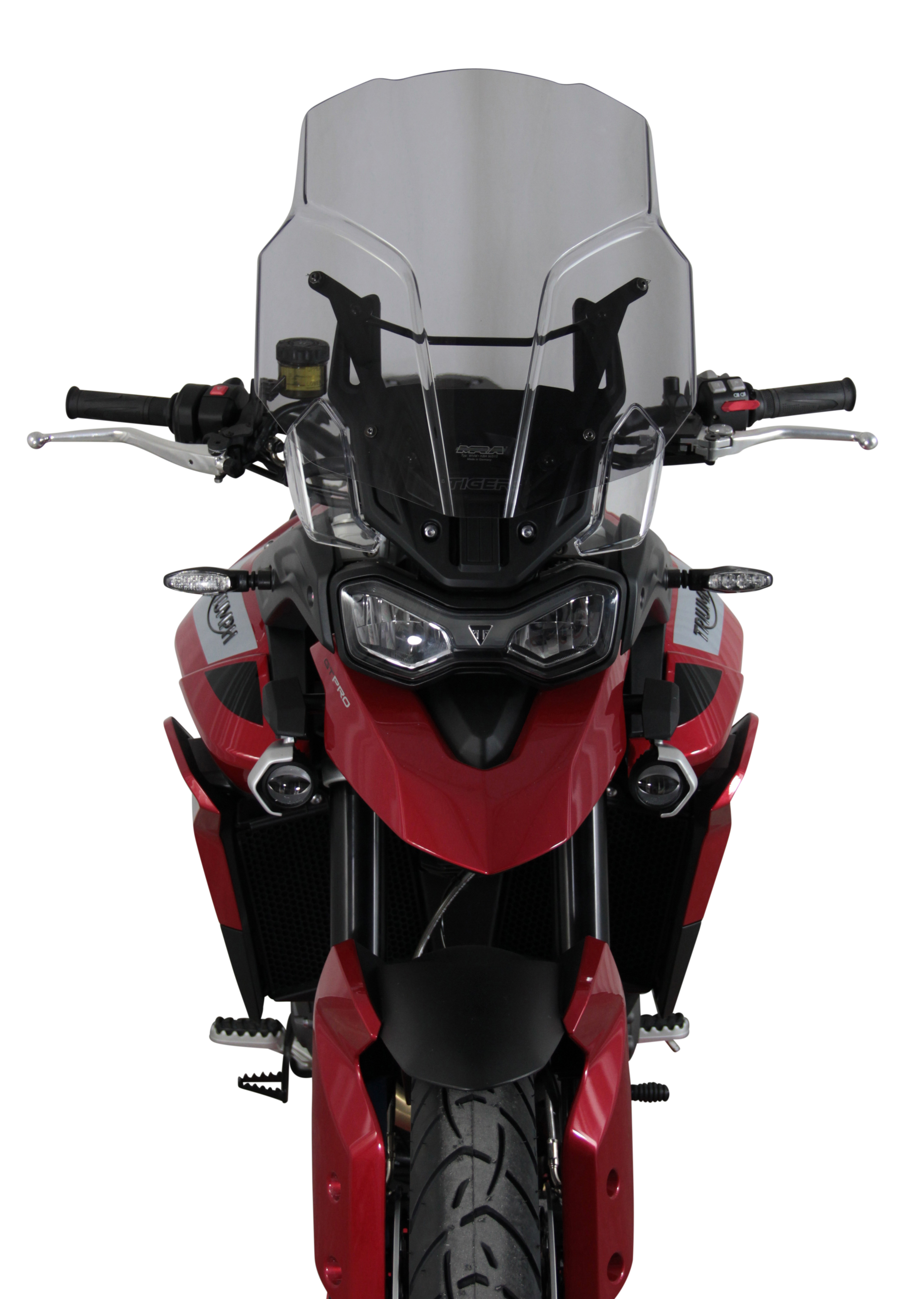 Tourenscheibe MRA "TM" für TRIUMPH TIGER 900 /GT PRO (Bj.19-) - Rauchgrau