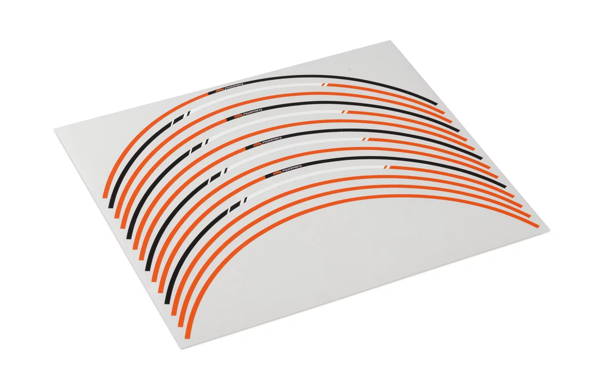 KTM Felgenring-Aufkleberkit