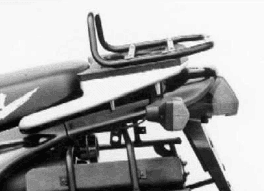 Rohrgepäckbrücke Topcase-Träger schwarz für Honda NX 650 Dominator (88-91) Hepco & Becker