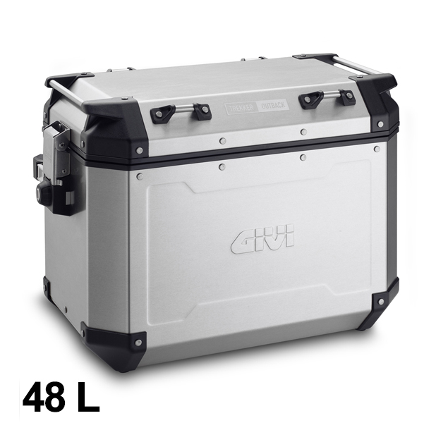 Givi Alu-Seiten-Koffer Einzeln Trekker Outback 48L Monokey - Rechts