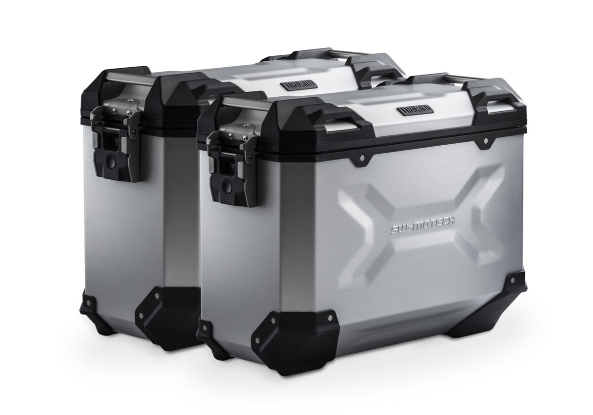 SW-Motech TRAX ADV Alukoffer-System silber für (37l) für Honda NC750X (21-), RH09