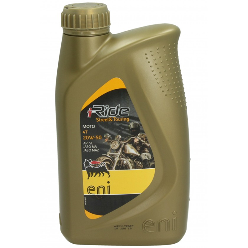 Eni Motoröl 4-Takt, 1 l, SAE 20W-50 i-Ride Moto, vollsynthetisch