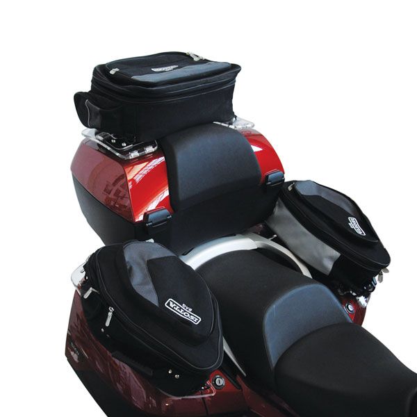 Gepäckträger für Topcase BMW K 1600 GT /R 1250 RT /R 1200 RT, PMMA, transparent