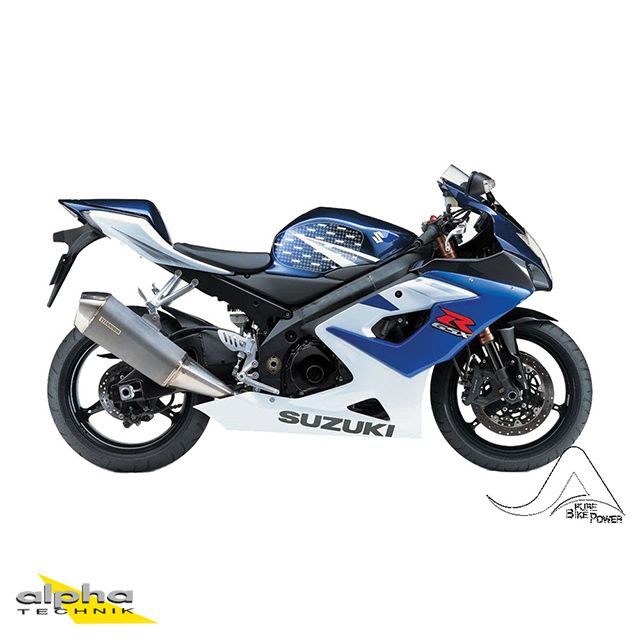 Stompgrip klar, Volcano, für Suzuki GSX-R 1000, 2005-2006