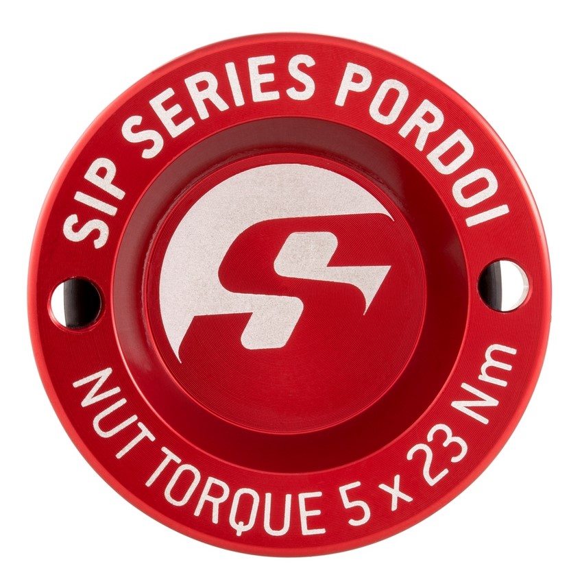 Staubschutzkappe 13" Felge vorne für Vespa GTS/​GTS Super/​GTV/​GT 125-300ccm, rot