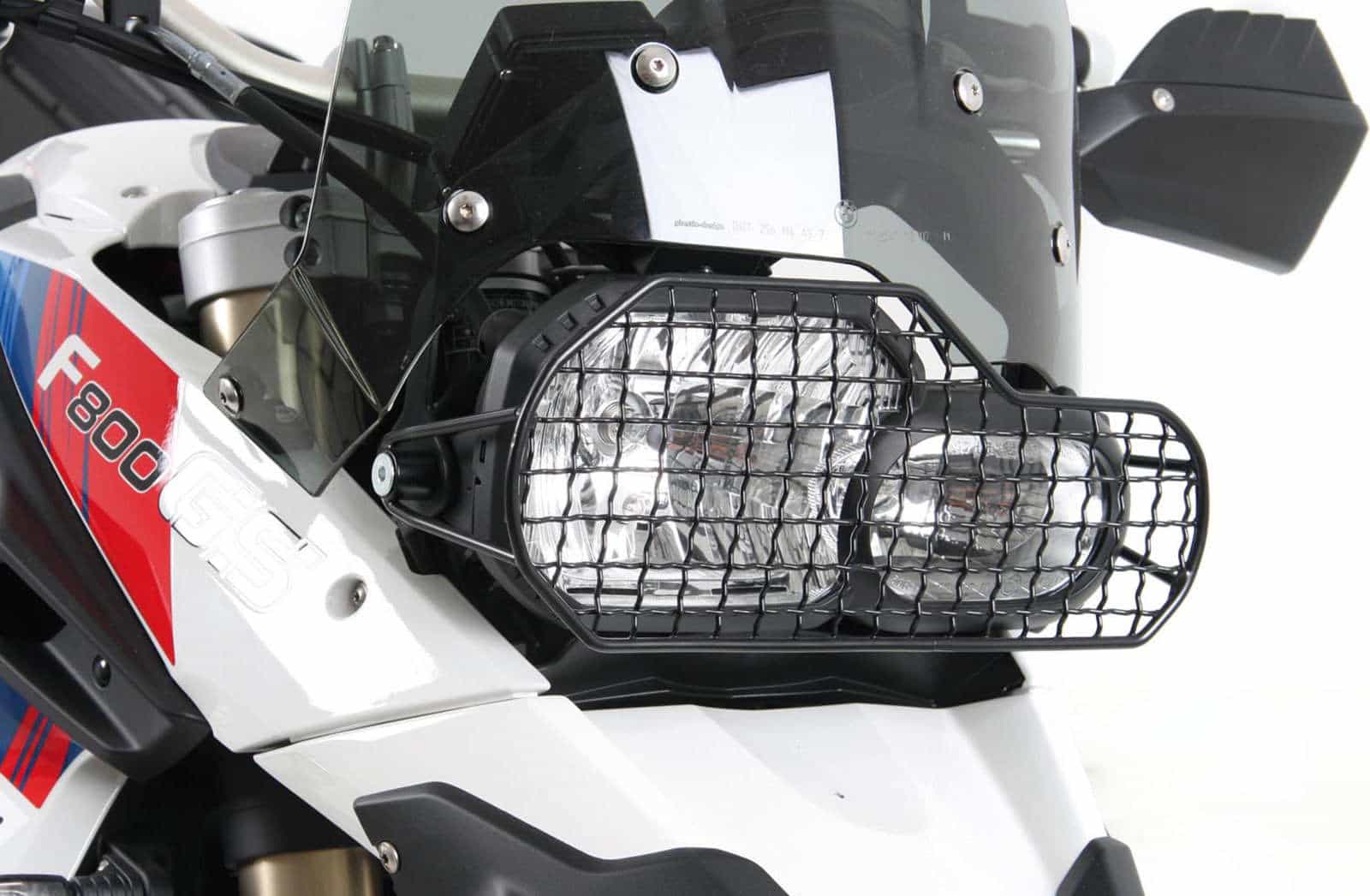 Lampenschutzgitter schwarz für BMW F 650 GS Twin /F 700 GS Hepco & Becker