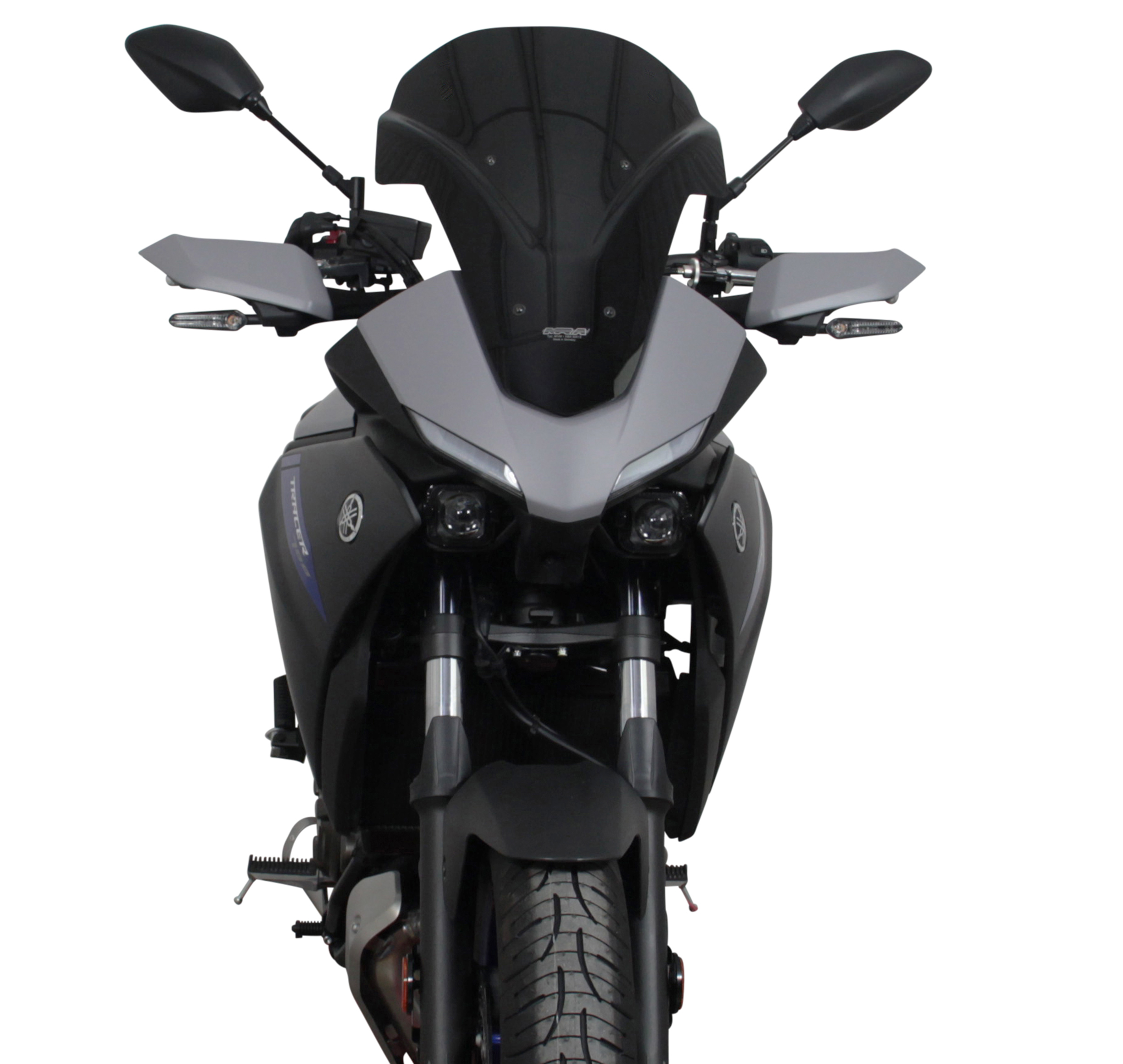 MRA Tourenscheibe "TM" schwarz für Yamaha Tracer 700 / Tracer 7 (20-24)