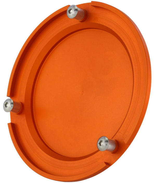 Abdeckung Variodeckel für Vespa Primavera/​Sprint 125-150ccm i.e. 3V 4T AC, orange matt