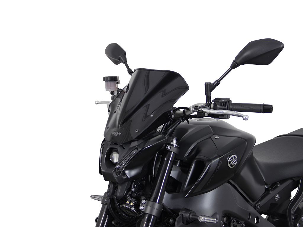 MRA Racingscheibe schwarz "NRN" für MT-09 /SP 2021-2023